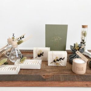 Houten tray Beachwood