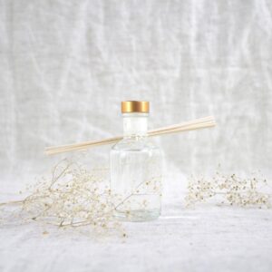 Geurflesje rosegolden dop