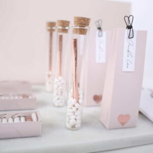 Proefbuisje glas met kurk LARGE