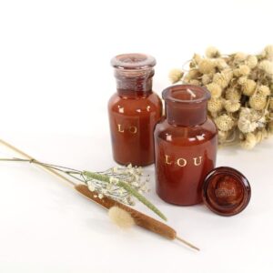 Apothekerskaars bruin