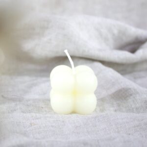 Bubble candle Offwhite