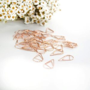 Druppel clip (ROSEGOLD) - 100