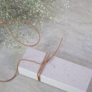 Elastiek - bruin (per meter)