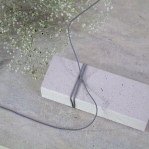 Elastiek - grijs (per meter)