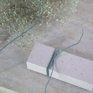 Elastiek - Ocean Green (per meter)