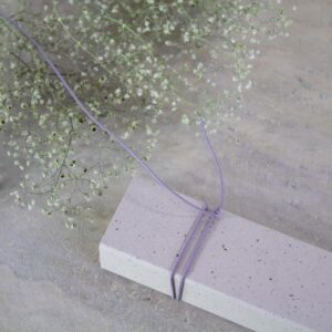 Elastiek - paars (per meter)