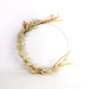 Flower hoop White