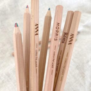 Regenboog potlood (inclusief gravering)