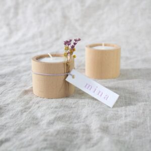 Kaarshouder naturel (zonder gravering)