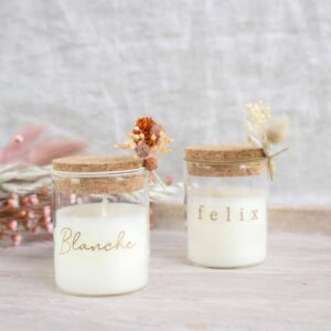 Potje kurk met kaars