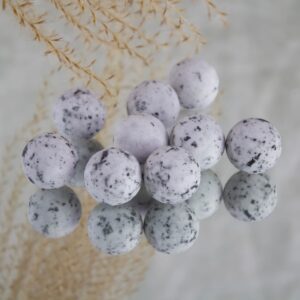 Knikkers praliné MARMER WIT