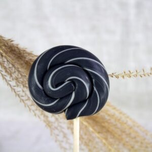 Lolly zwart/witte lijn