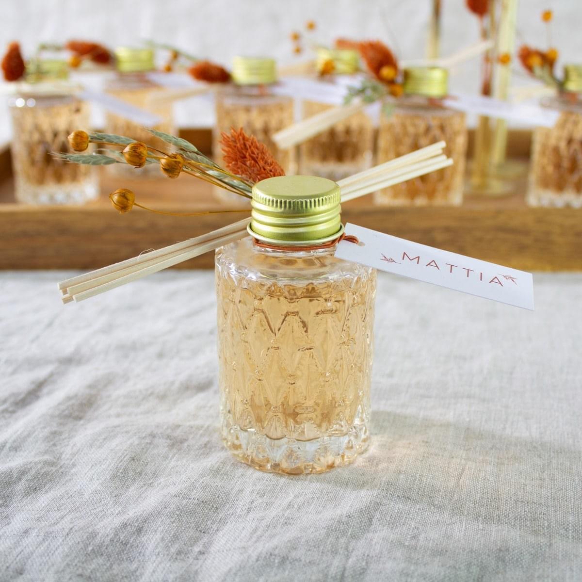 Luxe flesje gouden dop - Afbeelding 4