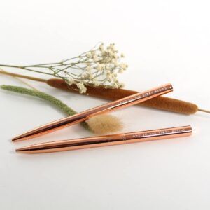 Rosegold pen - AND SO THE STORY BEGINS