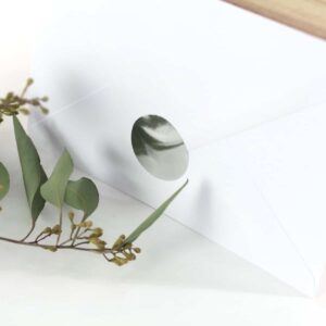 Stickers rond: 43mm of 35mm - ZILVER