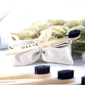 Bamboe tandenborstel ZWART