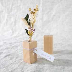 Vaasje naturel (zonder gravering)