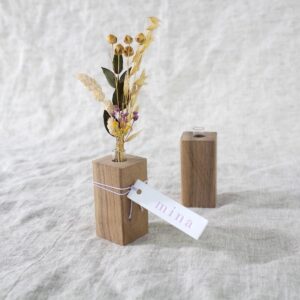 Vaasje walnoot (zonder gravering)