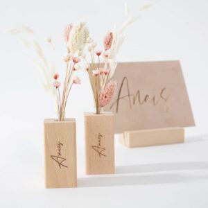 Vaasje naturel (incl. gravering)