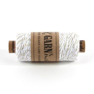 Bakers Twine - GOUD/WIT