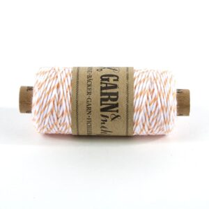 Bakers Twine - PEACH/WIT