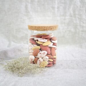 Uitdeelpot kurk 700ml transparant