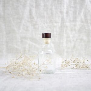 Drankflesje 50ML Drop - Naturel hout