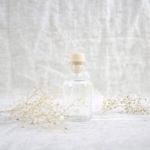 Drankflesje 50ML Drop - Naturel hout