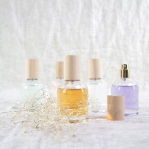 Drankflesje 50ML Drop - Naturel hout