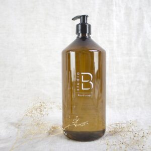 Handzeep 1L bark & black pepper